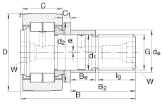 ��˨�͹��� NUKRE47, ������������װԲ�����ӣ���ƫ�ĵ�Ȧ�������Թ��ܷ�